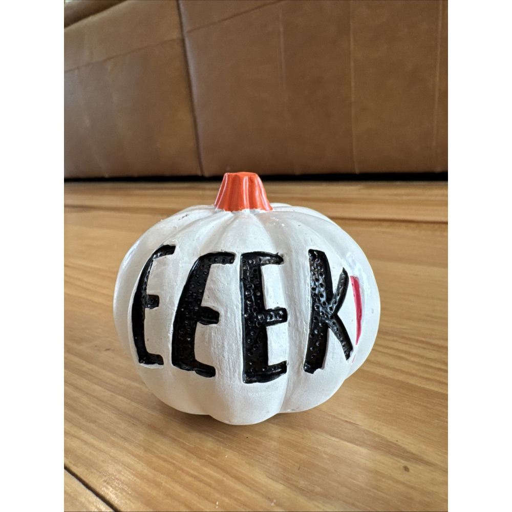Ashland Electric Halloween EEEK! Pumpkin Tabletop Decor